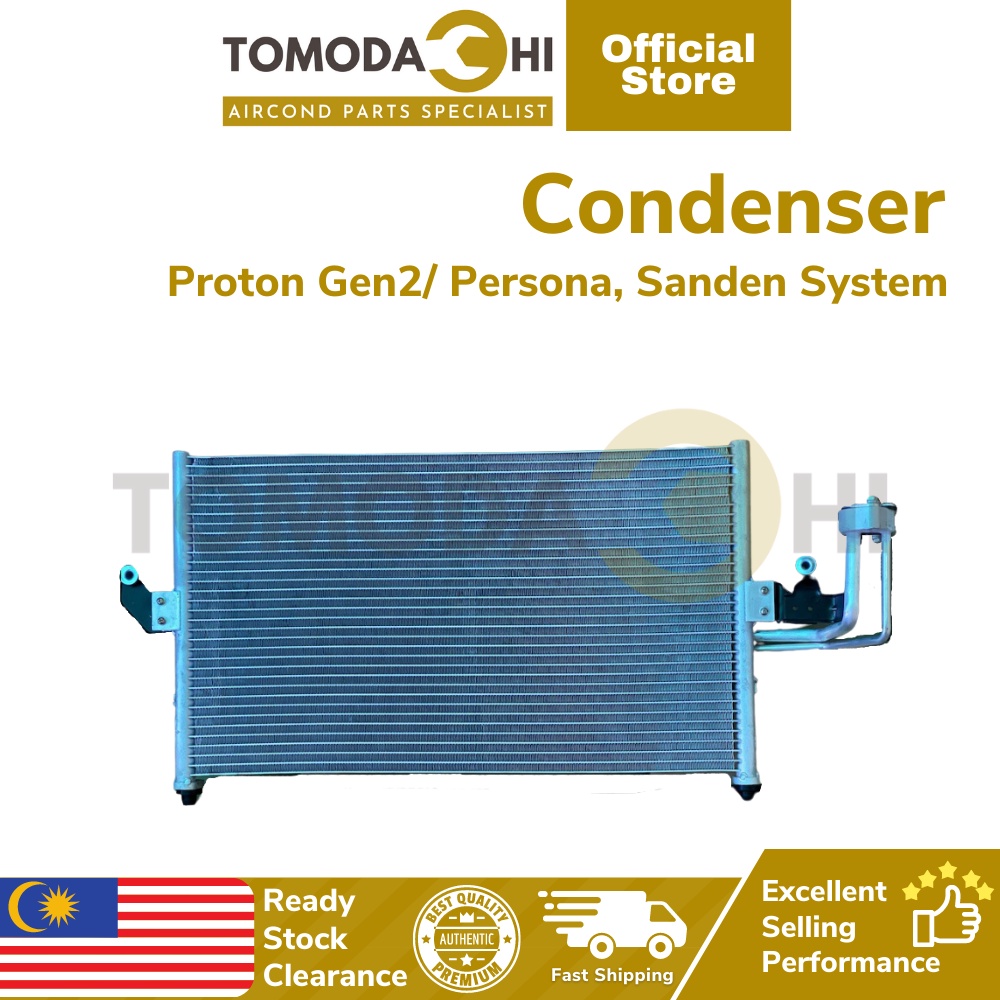TOMODACHI Car Air Cond Condenser Aircond Proton Gen2 Persona Sanden