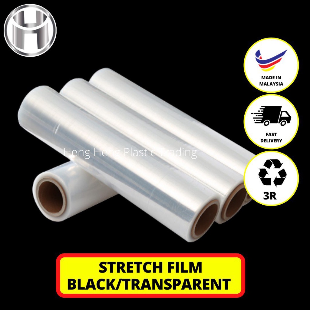 BLACK STRETCH FILM 2.2KG 100 VIRGIN HIGH Quality STICKY ,DURABLE