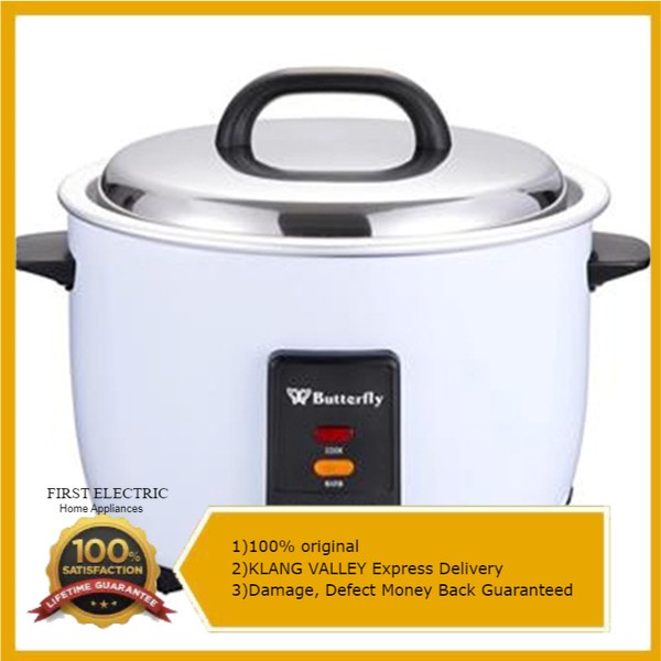 periuk nasi elektrik Butterfly BRC6050 Electric Rice Cooker (10L