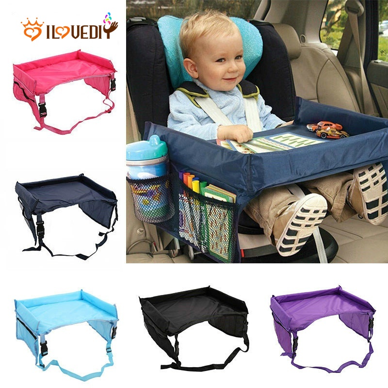 1Pcs Waterproof Baby Car Seat Organizer Tray Stroller / Kids Toy Food