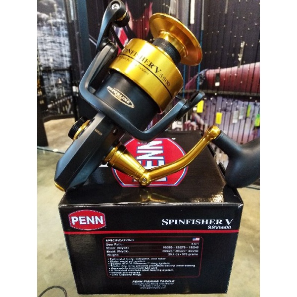 Penn Spinfisher V SSV4500/5500 (free gift 🎁 3 jig) | Shopee Malaysia