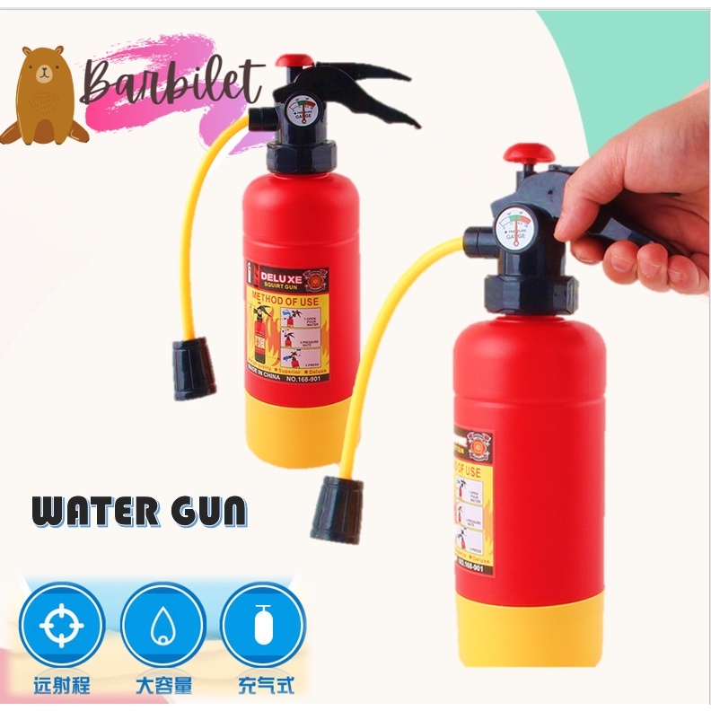 Water Gun Toys Fire Extinguisher Squirt Christmas Gift for Children