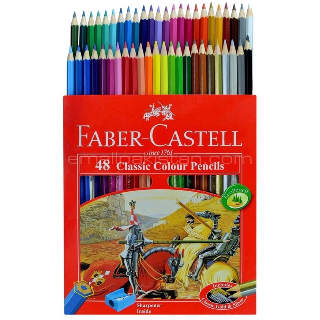 48 FaberCastell Classic Color Pencils 48 Colors Shopee Malaysia