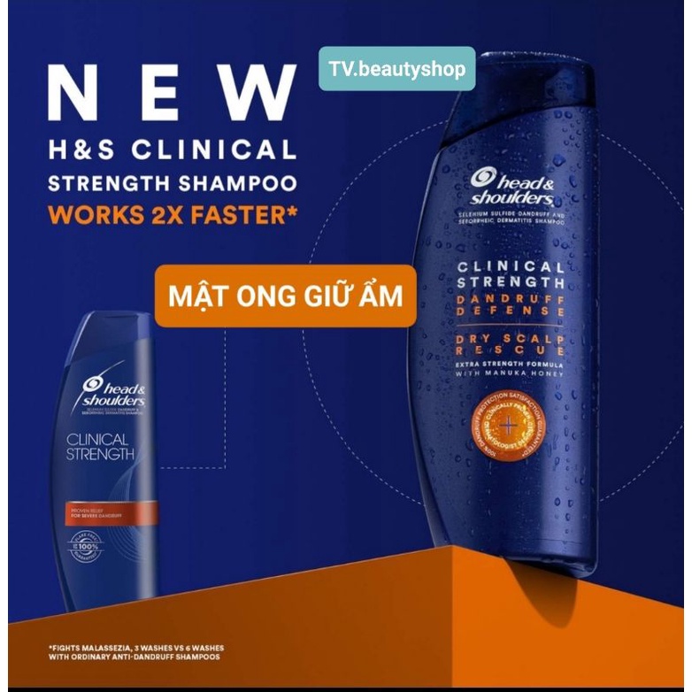 Head & Shoulders Intensive Shampoo Prevents Dandruff 400ml American