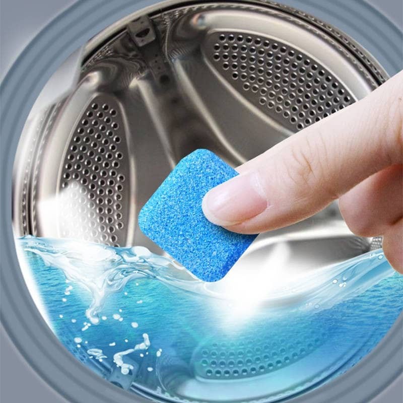 Ready Stock Washing Machine Cleaning Foam Block / 洗衣机槽清洁泡腾片 消毒 杀菌 清洁剂