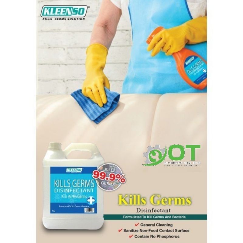 🎁KN95Mask🎁 KLEENSO Kill Germs 99.9 Disinfectant Surface Wipes 4kg