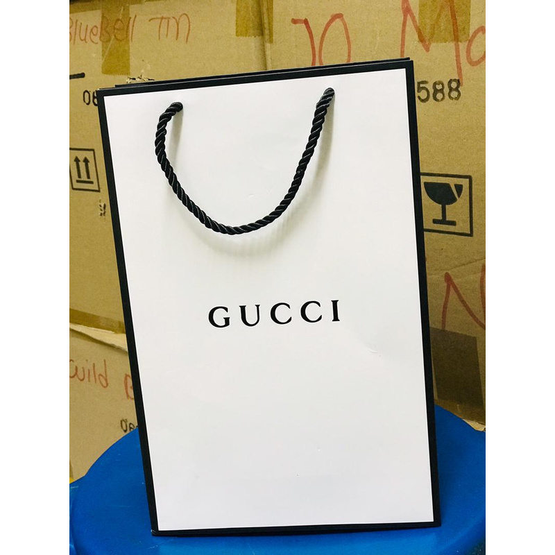 SHOCKING SALE Best Qualilty Gucci Paper Bag Best For Gift Shopee Malaysia