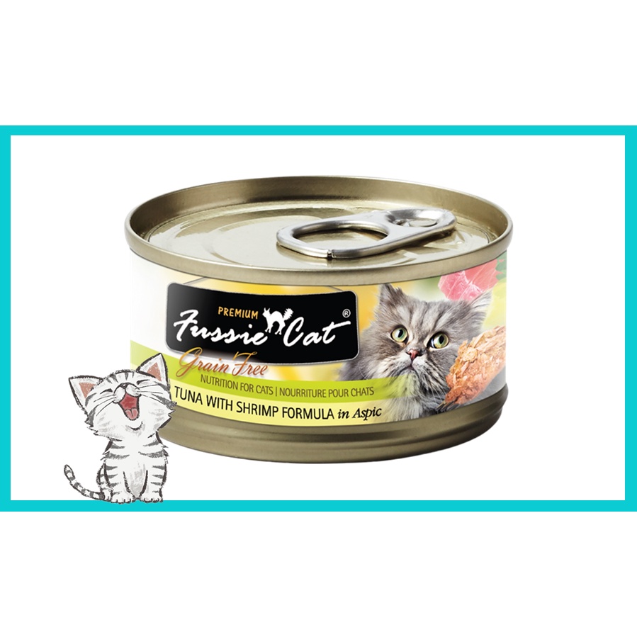 Fussie Cat Premium Black label 80g (AAFCO Complete Cat Food) Cat Canned