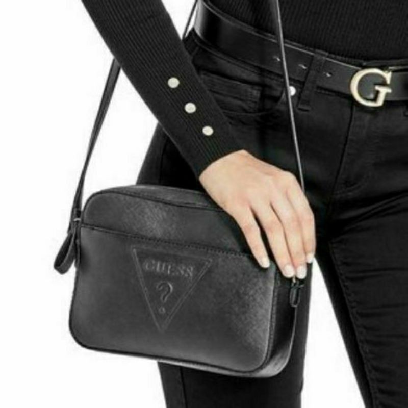 👜Original GUESS RIGDEN Camera Crossbody Bag (READY STOCK) Shopee Malaysia