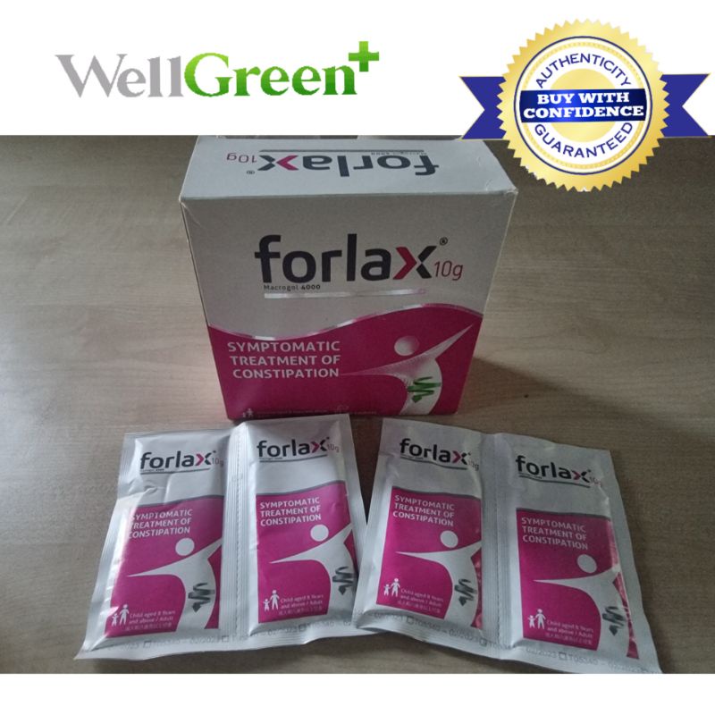 Forlax 10g/Sachet Symptomatic Treatment of Constipation (Macrogol 4000