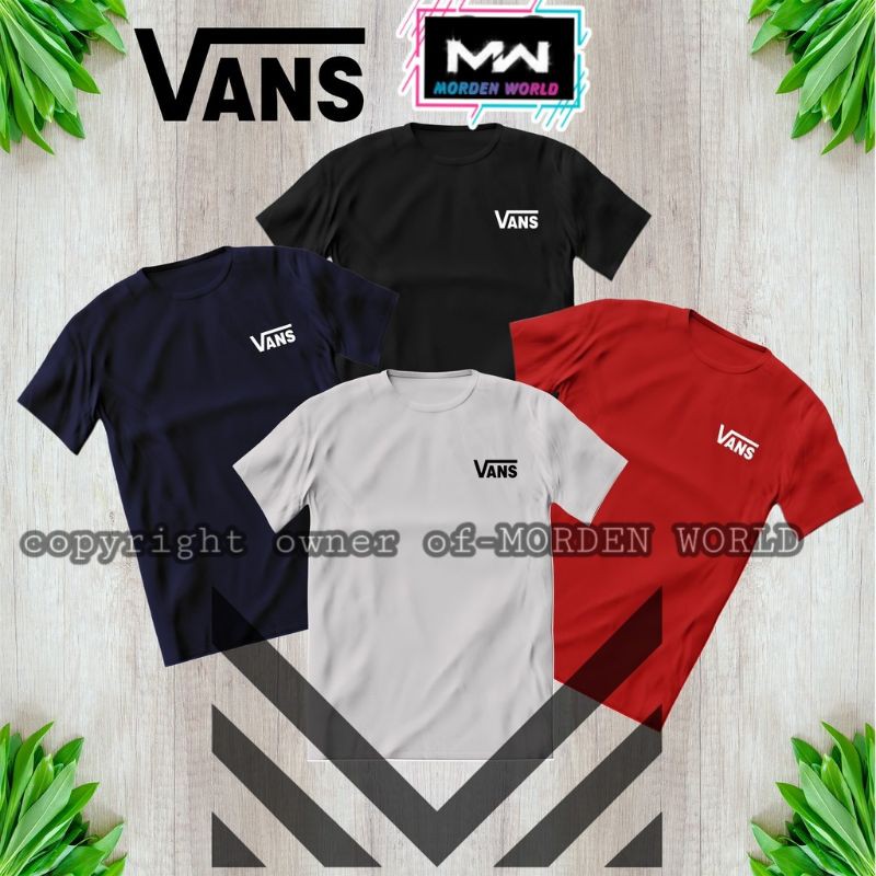 VANS LOGO PRINTED LOW COST TSHIRT/ LOW COST TSHIRT IN MALAYSIA / COTTON