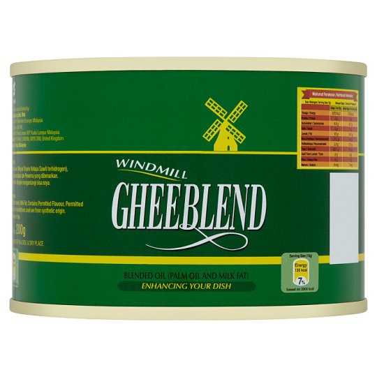 GHEE BLEND WINDMILL MINYAK SAPI (HALAL) 200GM/ 400GM/ 800GM Shopee