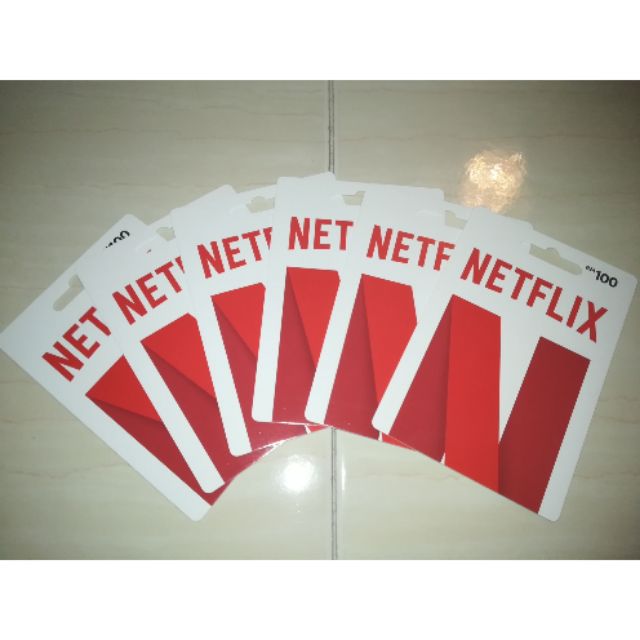 NETFLIX GIFT CARD (RM100) Shopee Malaysia
