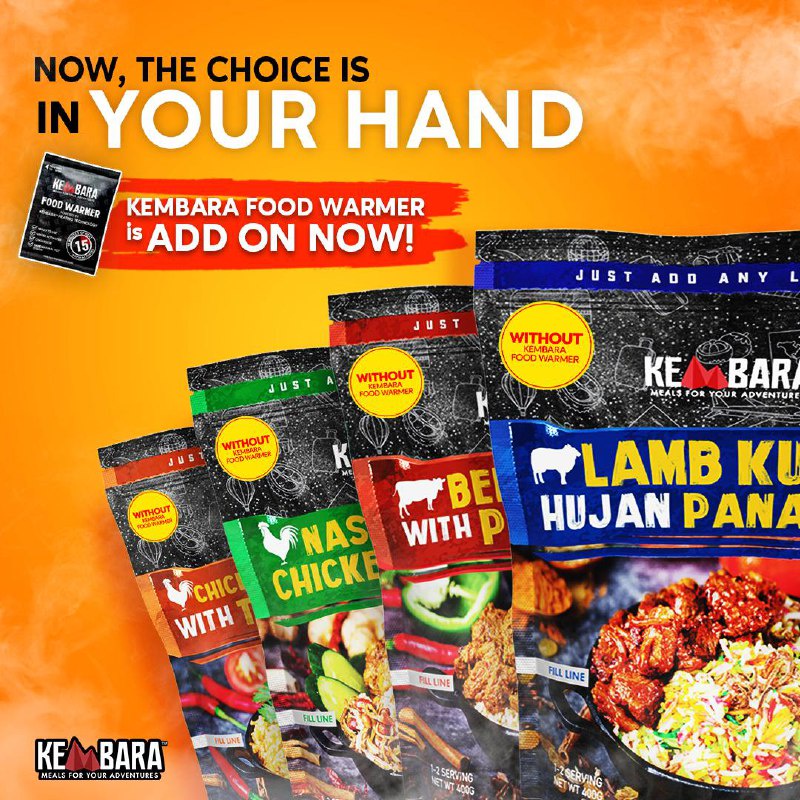 Kembara Meal Without Food Warmer (MEALREADYTOEAT) Shopee Malaysia