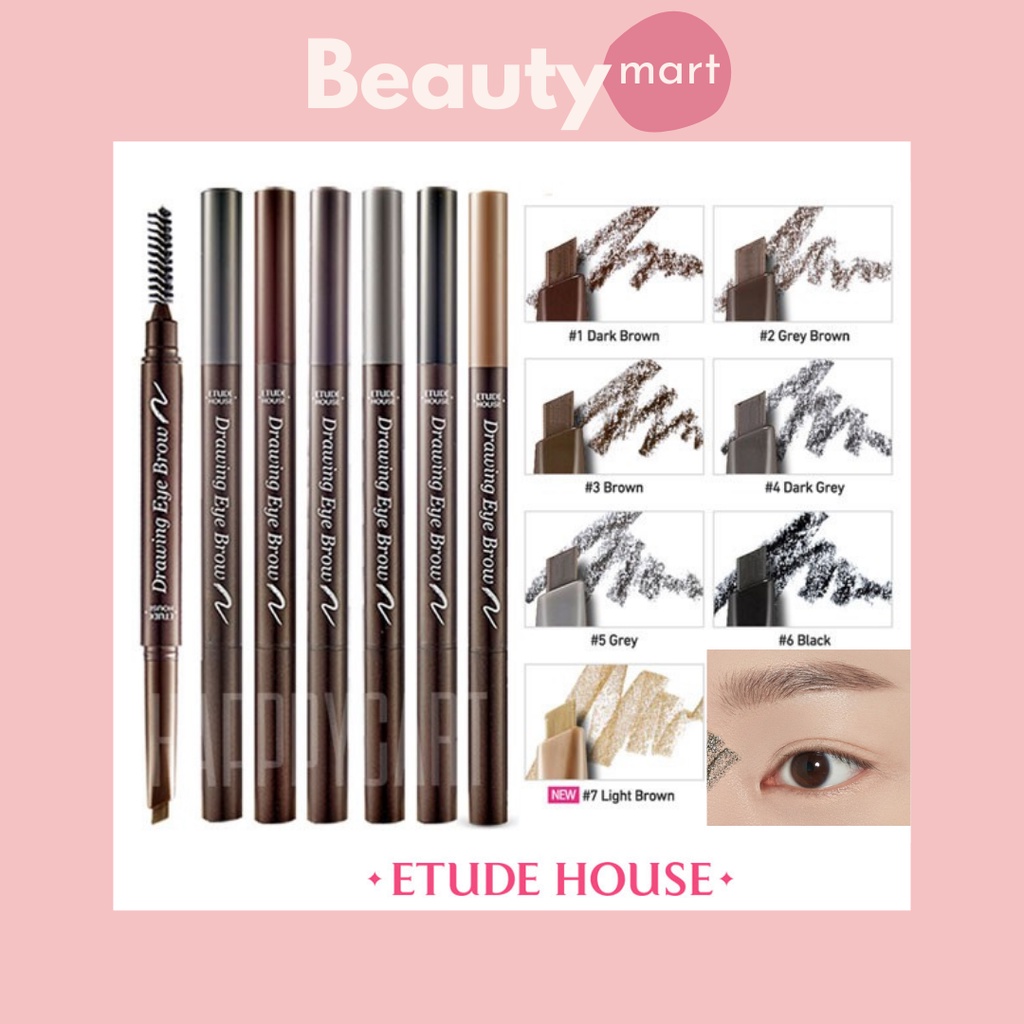 Etude House Drawing Eyebrow Pencil Shopee Malaysia