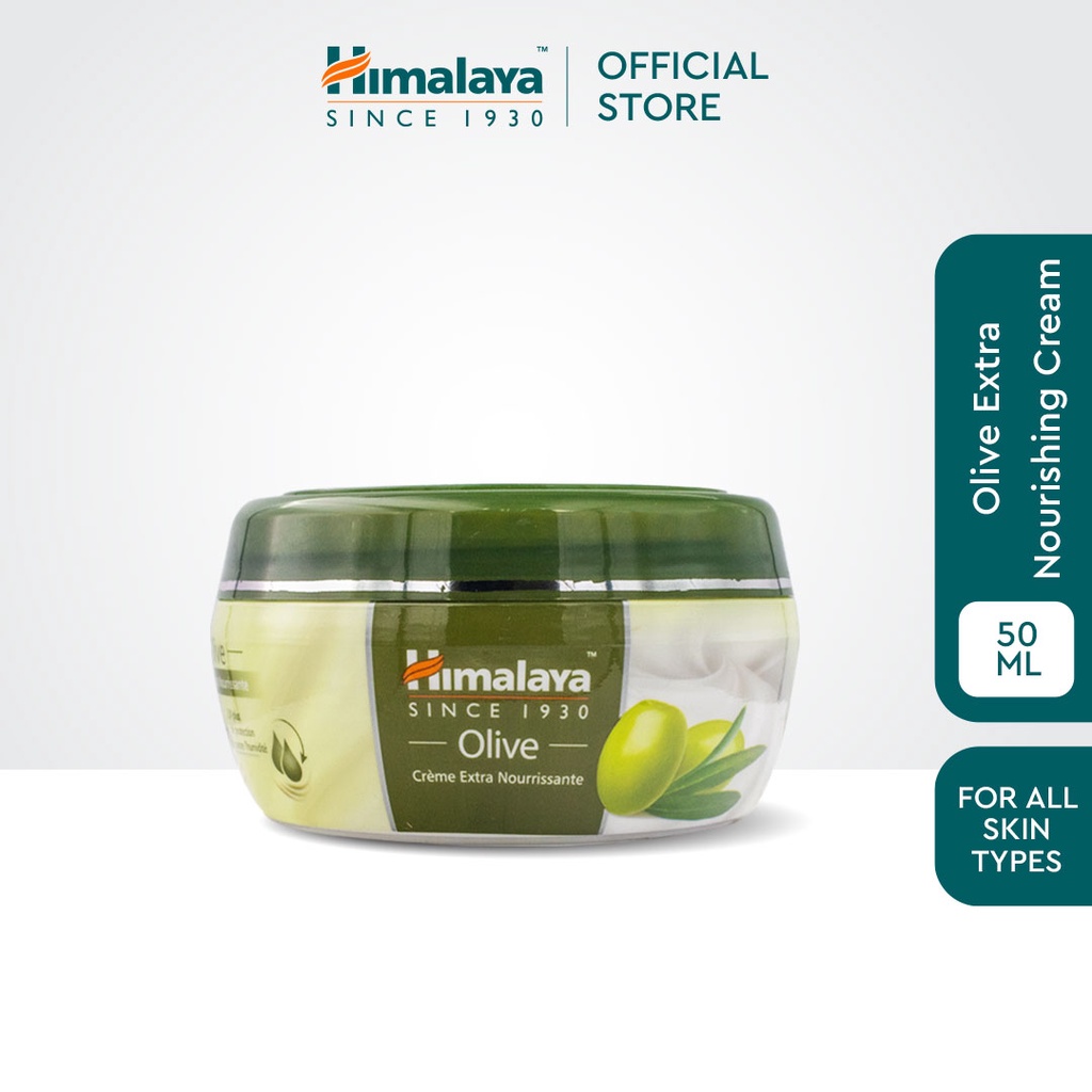 Himalaya Olive Extra Nourishing Cream (50ml) Shopee Malaysia