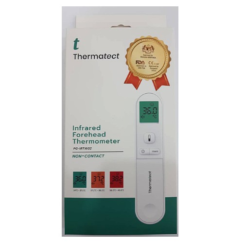 THERMATECT INFRARED FOREHEAD THERMOMETER (PGIRT1602) NON CONTACT