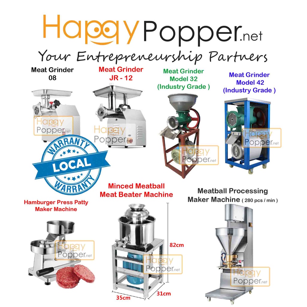 Industry Grade Commercial Minced Meat Chopper Mincer Grinder ball