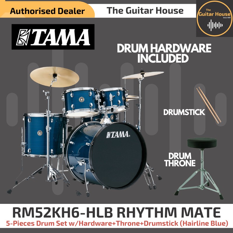 Tama RM52KH6HLB RHYTHM MATE Drum Set with Hardware, No Cymbal