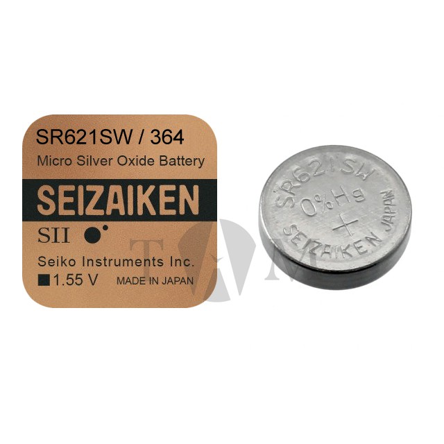 [Battery] SR621SW / 364 GENUINE CELL 1.55V BATTERY SR621 SR 621 SW