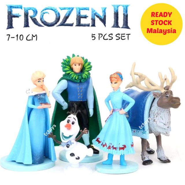 5 PCS FROZEN ELSA ANNA FIGURE DISNEY FROZEN FIGURE OLAF FROZEN TOY ELSA
