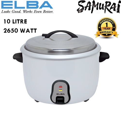 ELBA COMMERCIAL RICE COOKER 10L ECRCM1026WH Shopee Malaysia