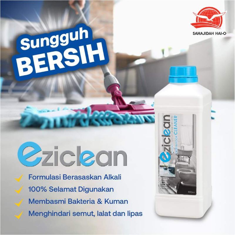 EZICLEAN TOILET & FLOOR CLEANER 1LITER Shopee Malaysia