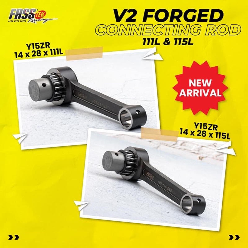 FASSTEK RACING CONNECTING ROD Y15ZR LC135 5S LC5S 102L 103L 111L 115L