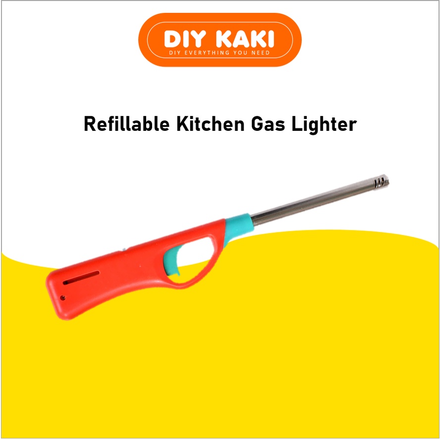 [Ready Stock] Gas Lighter for Kitchen Stove Gas Refillable / Pematik