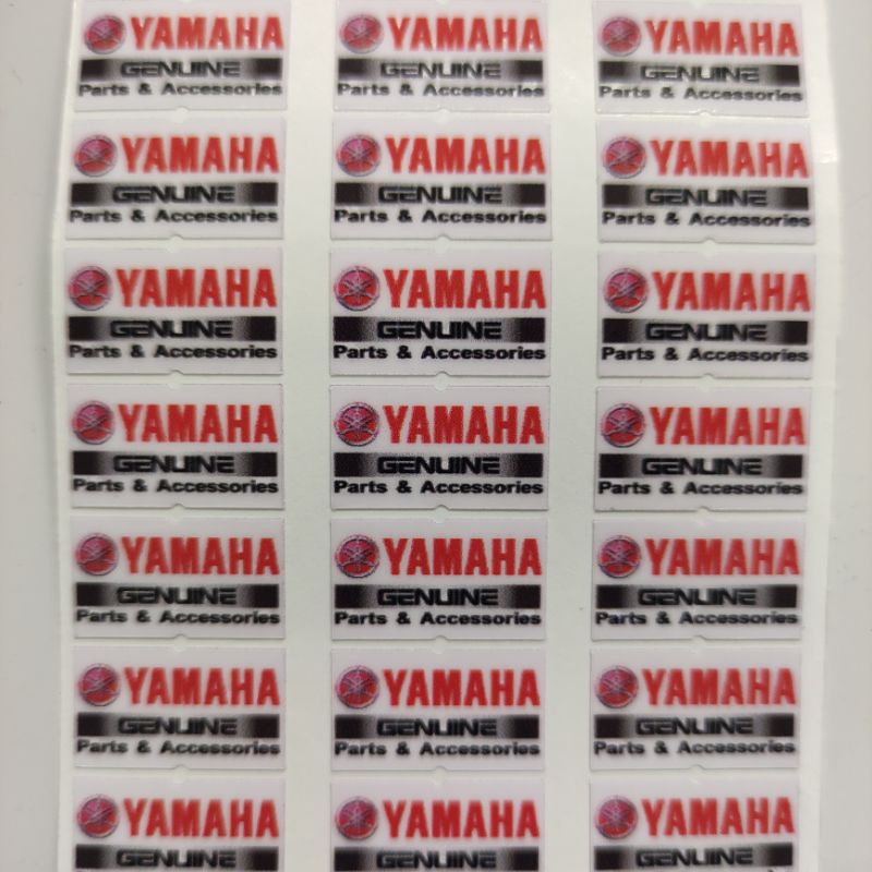 YAMAHA Genuine Parts & Accessories Sticker Lable Original Design