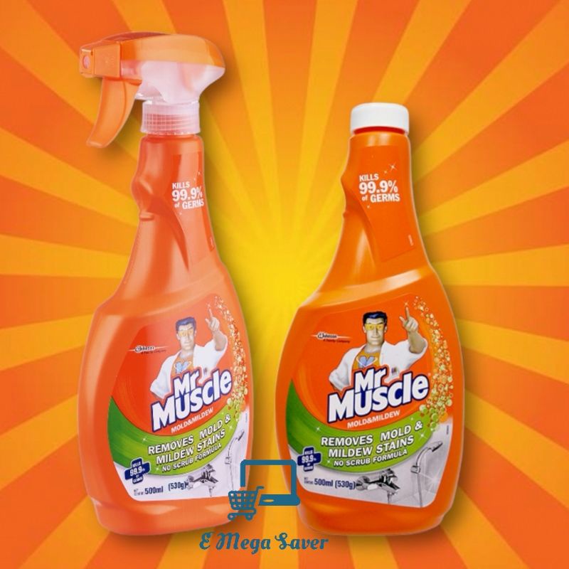 Mr. Muscle Mold & Mildew Stain Cleaner 500ml Shopee Malaysia