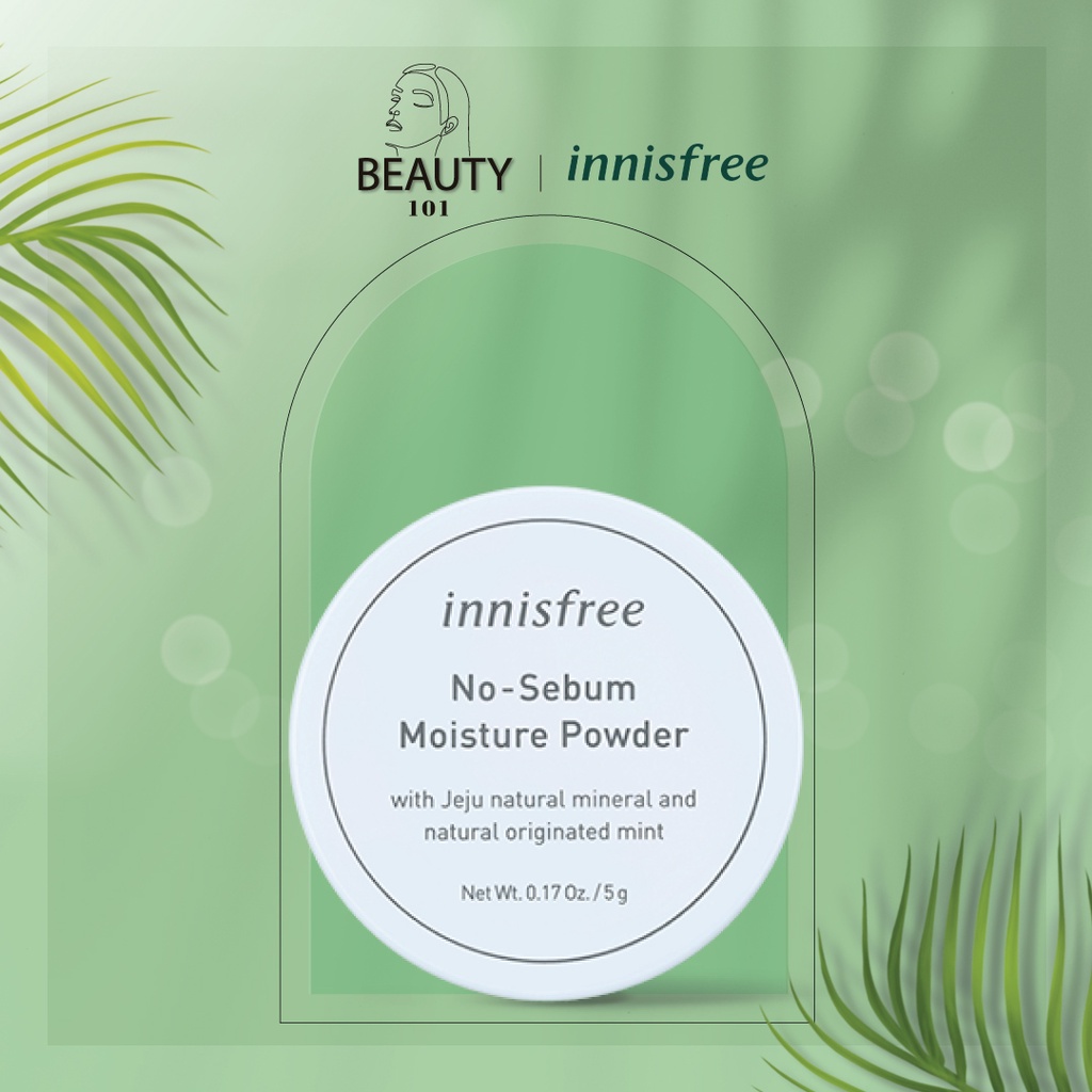 🔥STOCK CLEARANCE🔥Innisfree No Sebum Moisture Powder 5g ExpJuly 2024