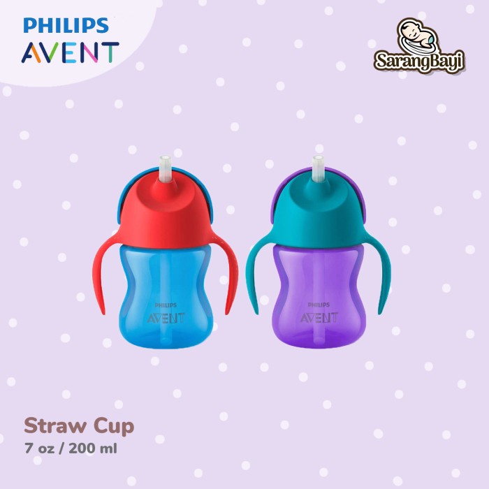 Philips Avent Straw Cup Single 7oz 200ml | Shopee Malaysia