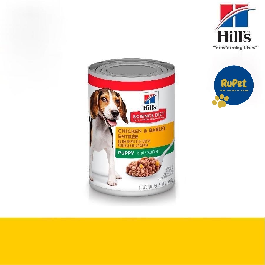 (Expiry 30/08/2023) Hill's Science Diet Puppy Entree Chicken & Barley
