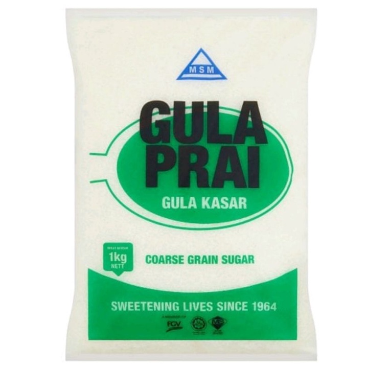 MSM Gula Prai 1Kg / Sugar /白糖 (ready stock anytime) Shopee Malaysia