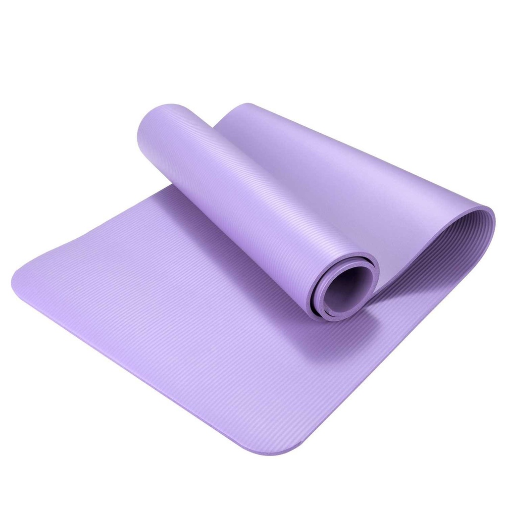 Ecofriendly and Tasteless NBR Yoga Mat Situp Yoga Mat (Purple