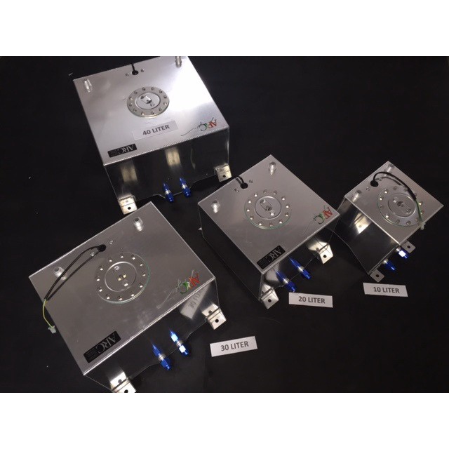 ARC Fuel Surge Tank 40 50 60 Liter With Fuel Lever Sensor Aluminum Cap