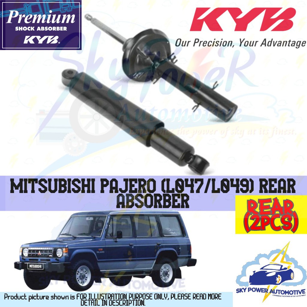 MITSUBISHI PAJERO (L047/L049) (1987) KAYABA (KYB) PREMIUM OIL SHOCK