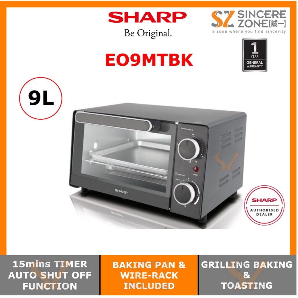 Sharp EO9MTBK Oven Toaster Shopee Malaysia