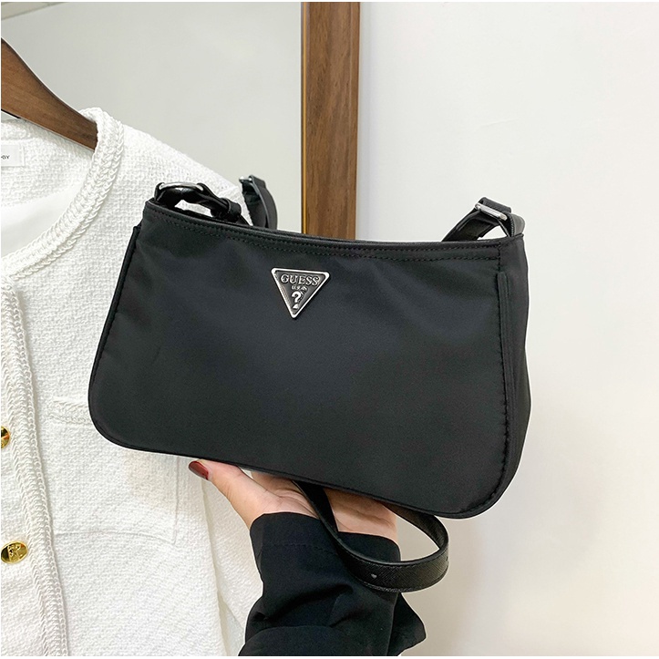 New Guess Little Bay Women's Nylon Handbag Hobo bag Shoulder bag Shopee Malaysia