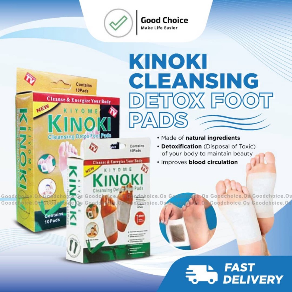 Kinoki Original Cleansing Detox Foot Pads & Kinoki Ginger And Salt