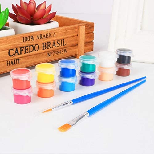[TNY] Acrylic Paint Set 5ml Waterproof Ceramic Painting Waterproof