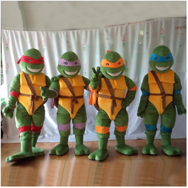 2023 Teenage Mutant Ninja Turtles mascot costume adult size Shopee Malaysia
