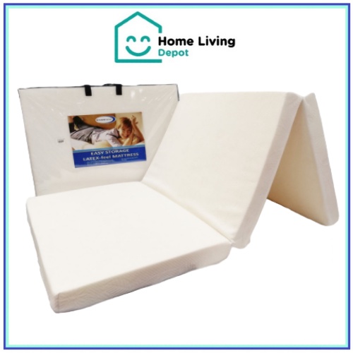 Dreamland Easy Storage Premium Foldable Latex Feel Single Mattress