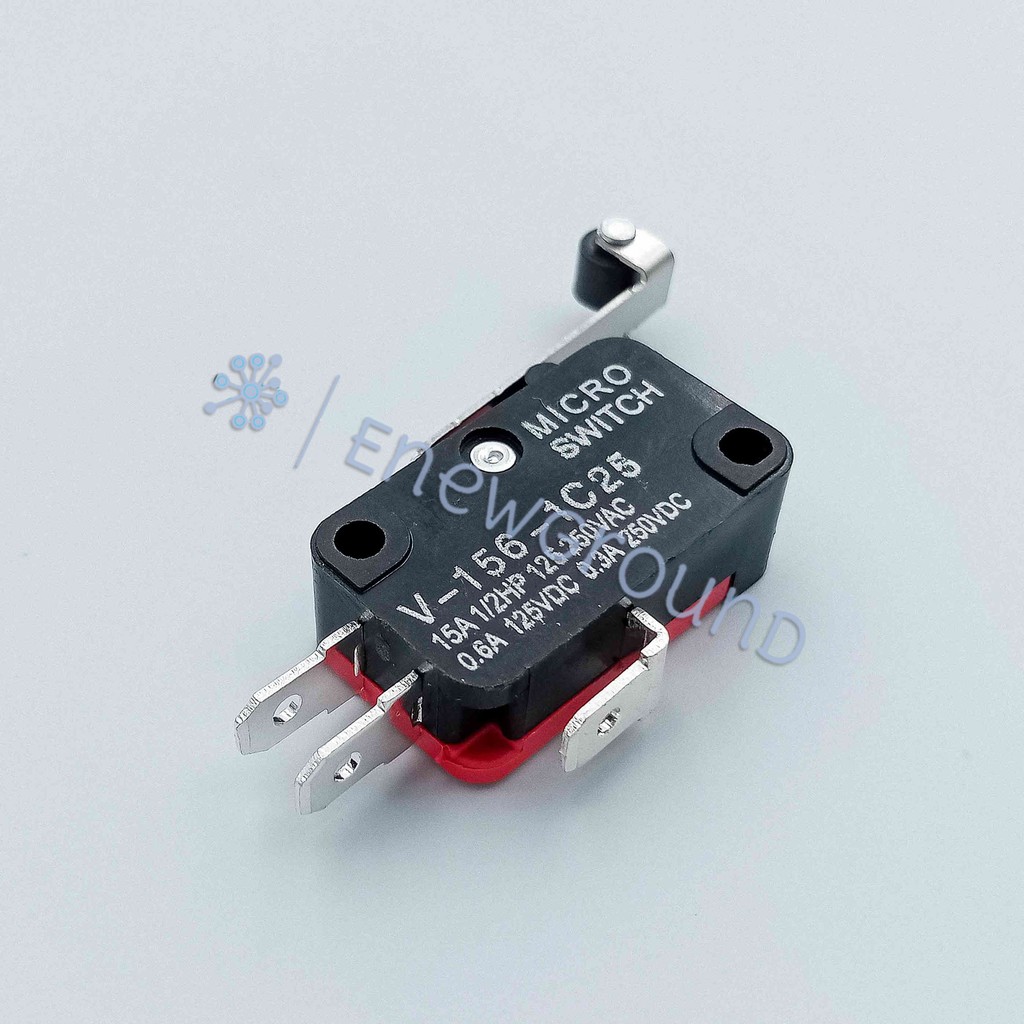Micro switch (V1561C25, limit switch with roller) Shopee Malaysia