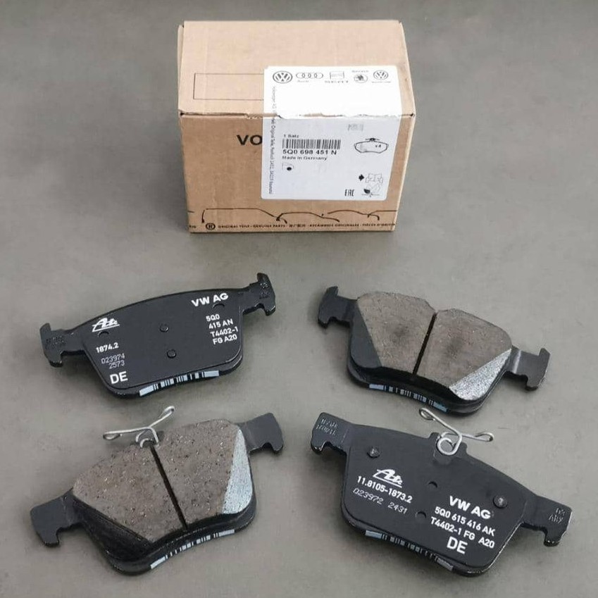 5Q0698451N REAR BRAKE PAD SET FOR VW TIGUAN MK2 GOLF MK7 PASSAT B8 AUDI
