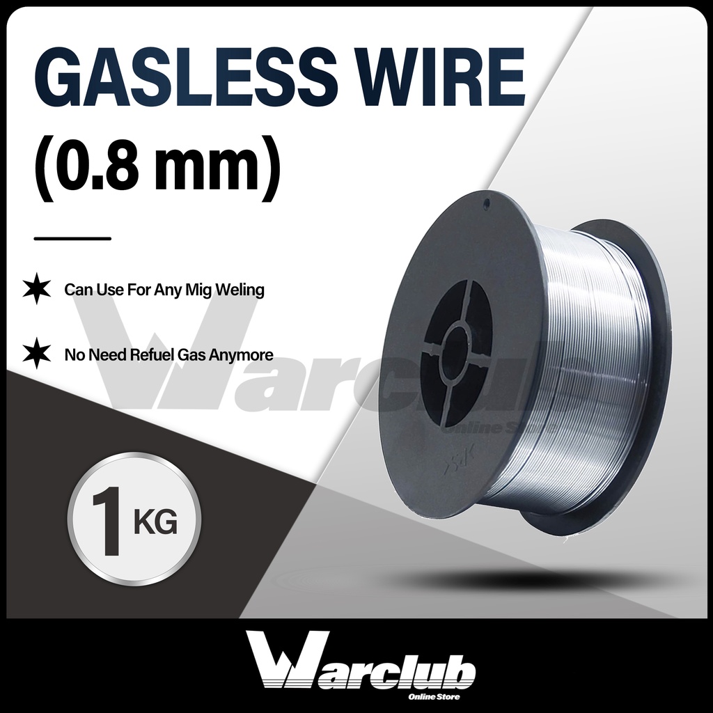 1 KG x 0.8mm MIG Gasless Wire FLUX CORED Mig Gasless Wire