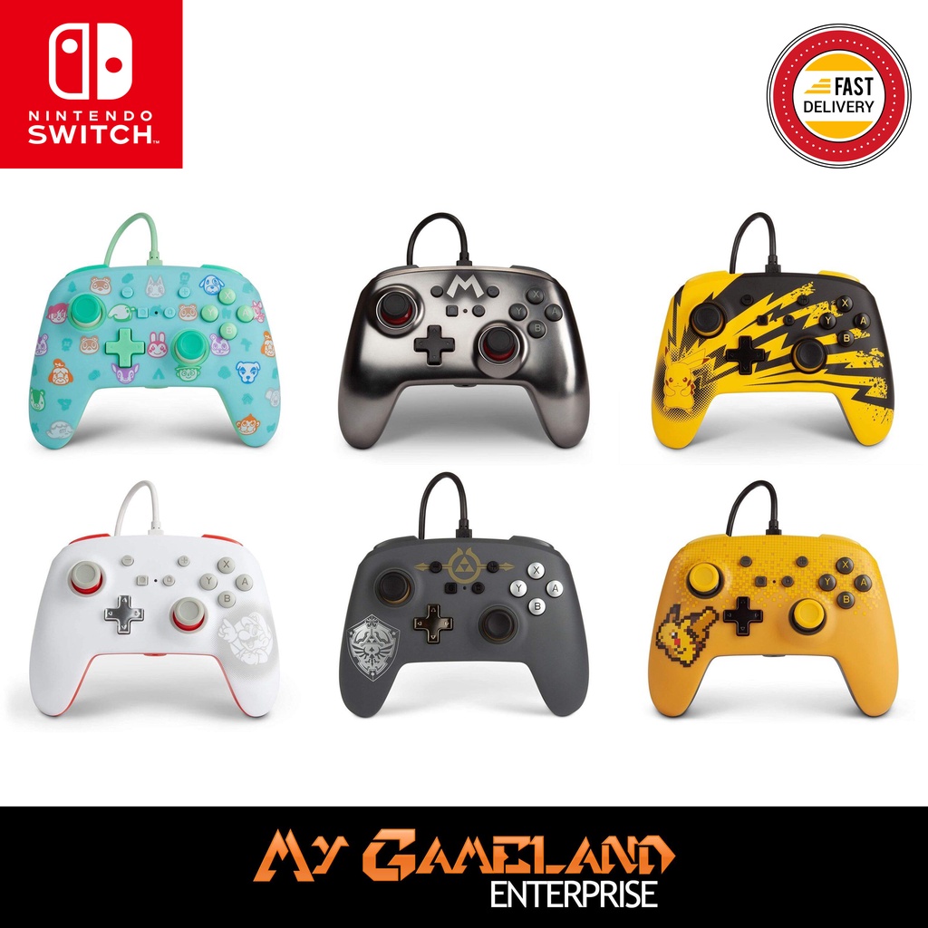 PowerA Nintendo Switch Enhanced Wired Controller (BRAND NEW) | Shopee