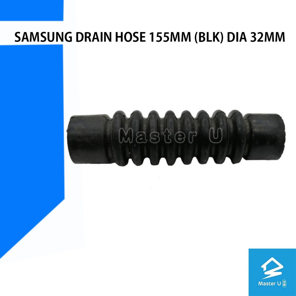 SAMSUNG WASHING MACHINE DRAIN HOSE 155mm (BLK) DIA 32mm Shopee Malaysia