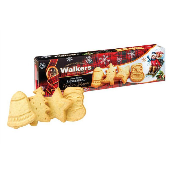 Walkers Shortbread Festive Shapes Cookies 175g Shopee Malaysia